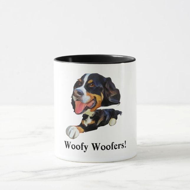 Taza Gracioso perro de montaña de Bernese (Centro)