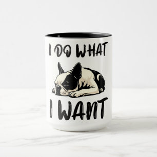 Taza Gracioso Perro Terrier de Boston