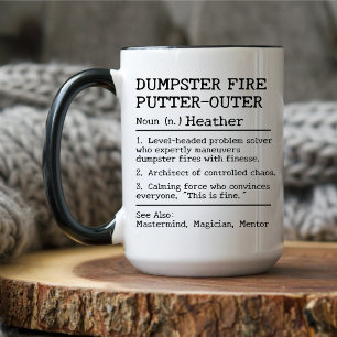 Taza Gracioso Personalizado Bosque Regalo, Despertador