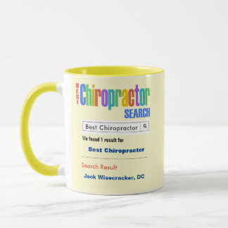 Taza Gracioso Personalizado Mejor Chiropractor Gift Mug