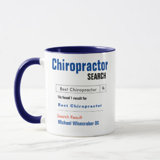 Taza Gracioso Personalizado Mejor Chiropractor Gift Mug