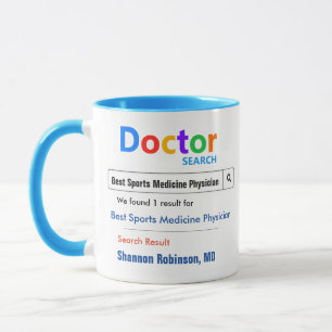 Taza Gracioso Personalizado Mejor Regalo Médica Mug