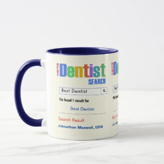 Taza Gracioso Personalizado mejor regalo para dentistas