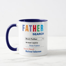Taza Gracioso Personalizado mejor regalo para padre
