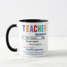 Gracioso Personalizado mejor regalo para profesore