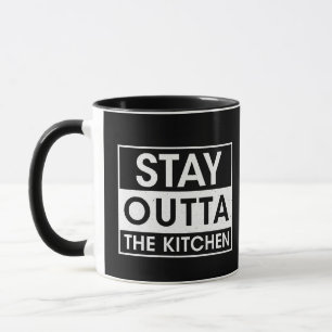 Taza Gracioso piquetes Regalo Salir de la cocina cocina