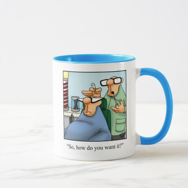 Taza Gracioso Por La Mug De Cumpleaños De Hill Para Él (Derecha)
