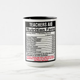 Taza Gracioso regalo de ayuda al profesor Mug