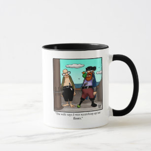 Taza Gracioso regalo de peluche pirata