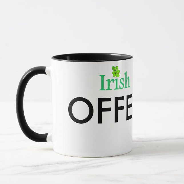 Taza Gracioso regalo irlandés de café Fab Mug (Izquierda)