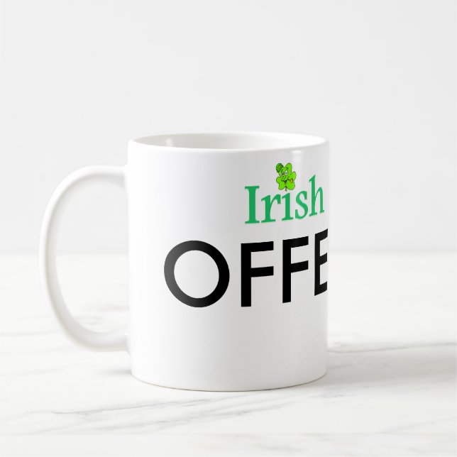 Taza Gracioso regalo irlandés de café Fab Mug (Izquierda)
