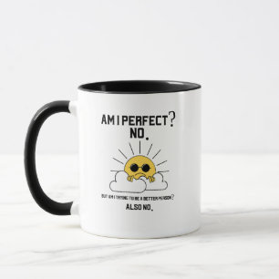 Taza Gracioso regalo motivacional sarcástico
