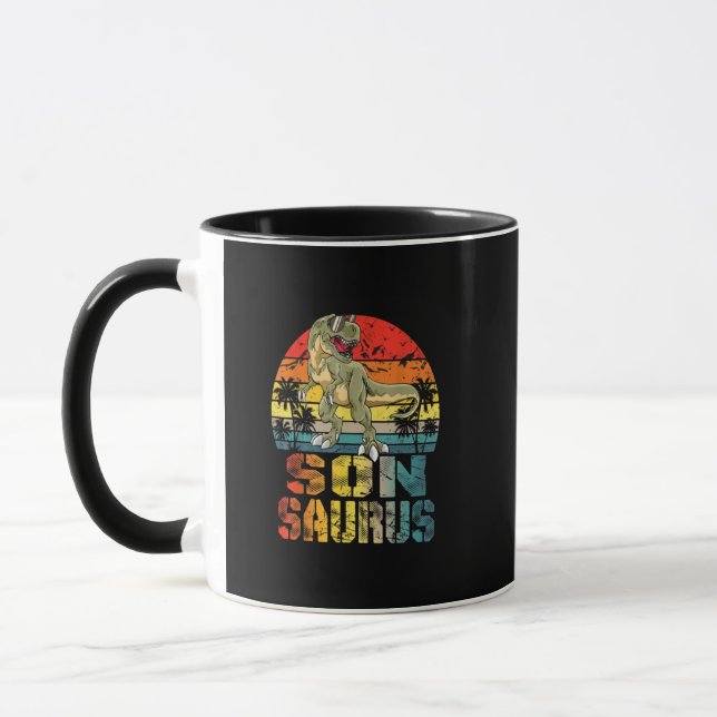 Taza Gracioso Sonsaurus T Rex Dinosaur Family (Izquierda)