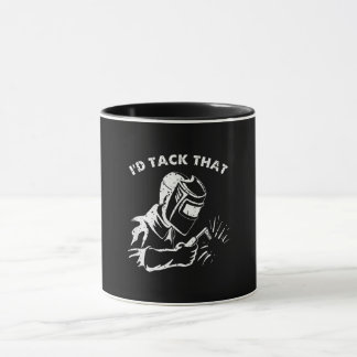 Taza Gracioso Tack De Identidad Que Soldaba Regalos Par