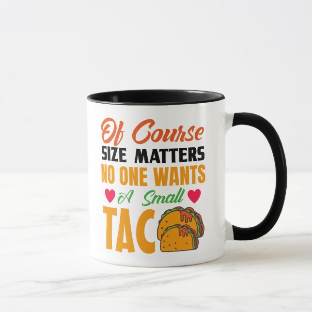 Taza Gracioso Taco (Derecha)