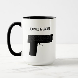 Taza Gracioso teclado mecánico café Tea Mug Cup Thock