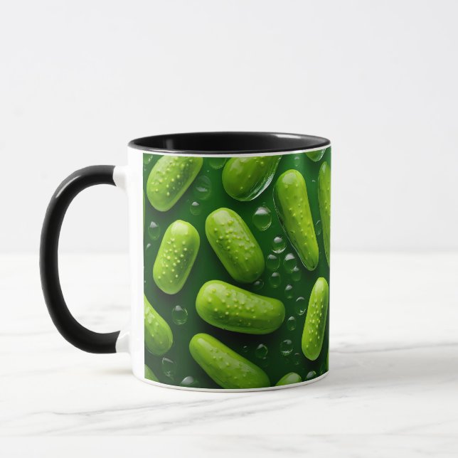Taza Gracioso vegetariano Guay Green Fresco Cucumber (Izquierda)