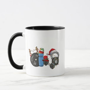 Taza Graciosos Navidades de gimnasia artística en Santa