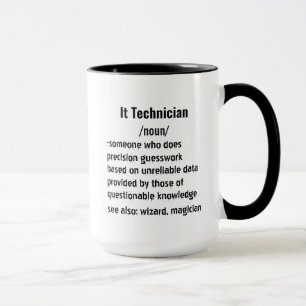 Taza Graciosos obsequios de definición de tecnología de