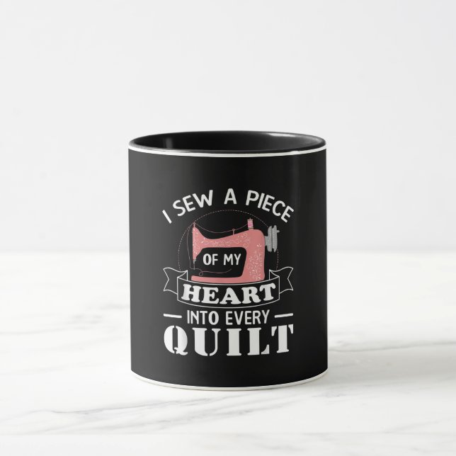 Taza Graciosos Quilters Quilters Regalos (Centro)