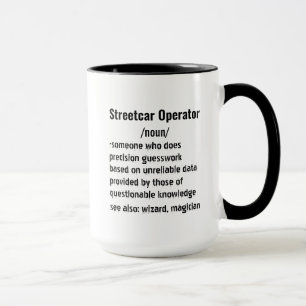 Taza Graciosos regalos de definición de operador de Str