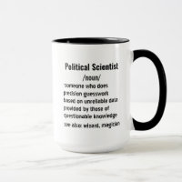 Graciosos regalos de definición de politólogo