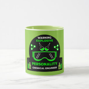 Taza Graciosos regalos de Ingeniero Químico