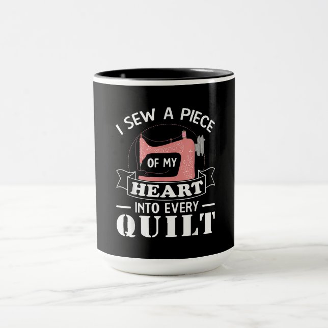 Taza Graciosos regalos de Quilters (Centro)