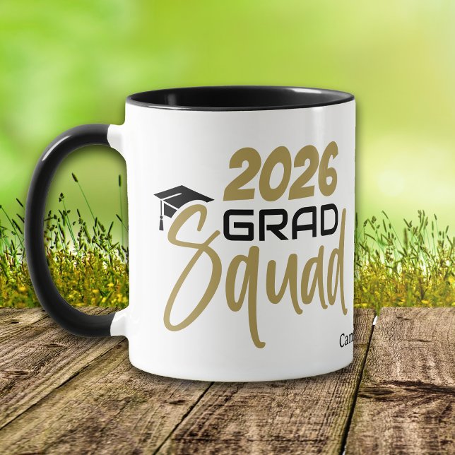 Taza Grad Squad Dorado Negro (Subido por el creador)