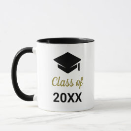 Taza Grado De Congratos De Cualquier Año De Graduación