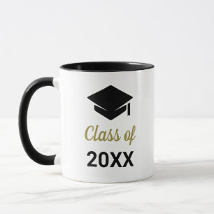Taza Grado De Congratos De Cualquier Año De Graduación