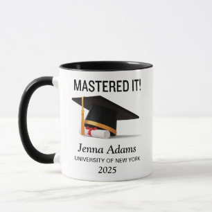 Taza Graduación de Maestría dominó la tecnología