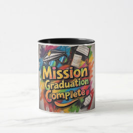 Taza Graduación de Misión Completa Esplash