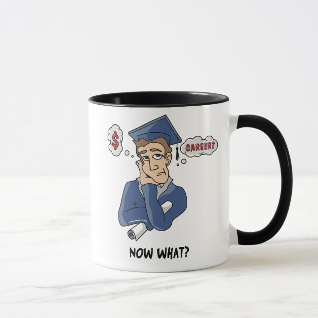 Taza Graduación divertida (Derecha)