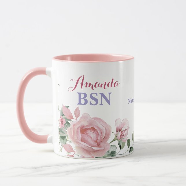 Taza Graduación en la escuela de Enfermería BSN (Izquierda)