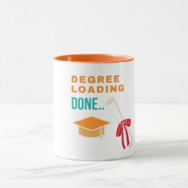 Taza Graduación finalizada de carga de grados