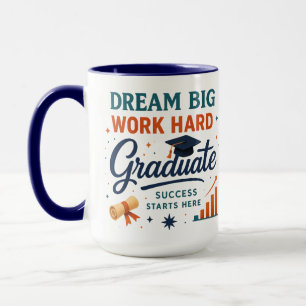 Taza Graduación Mug - Mug Combo de 15 oz para graduados