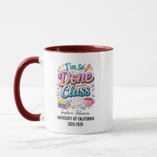 Taza Graduación Personalizada Clase 2025