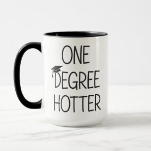 Taza Graduación Un Grado Más Caliente Divertido Máster 