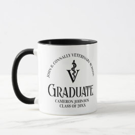 Taza Graduación veterinaria personalizada