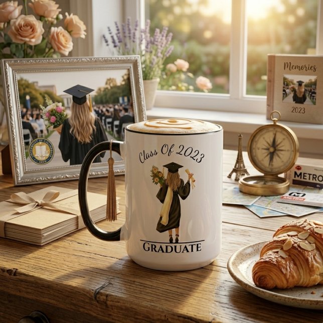Taza Graduada Personalizable Año (Subido por el creador)