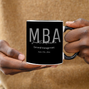 Taza Graduado de Graduado por el nombre de la cita blan