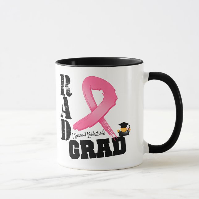 Taza Graduado del RAD de la radioterapia del cáncer de (Derecha)
