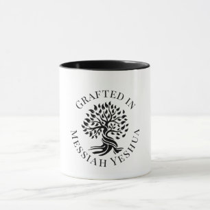 Taza Grafado En Mesías Yeshua Messianic Christian