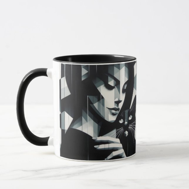 Taza Graffiti Cat Lady (Izquierda)