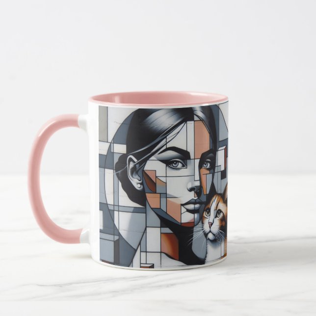 Taza Graffiti Cat Lady (Izquierda)
