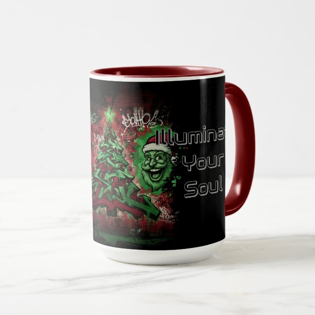 Taza Graffiti Christmas Combo Mug 11oz/15oz (Anverso derecho)