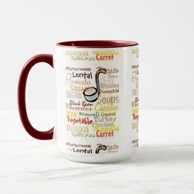 Taza Graffiti de sopas (Izquierda)