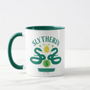 Taza Gráfica de bloqueo de serpiente doble SLYTHERIN™ H
