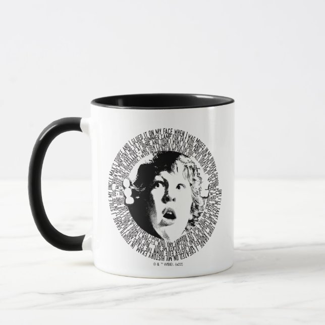 Taza Gráfica de confesión de trombozo de los Goonies (Izquierda)